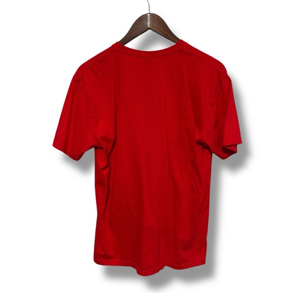 Texas Rangers Unisex 2023 World Champions Graphic T Shirt Red Slim Fit L 19.5x28 - Picture 2 of 5